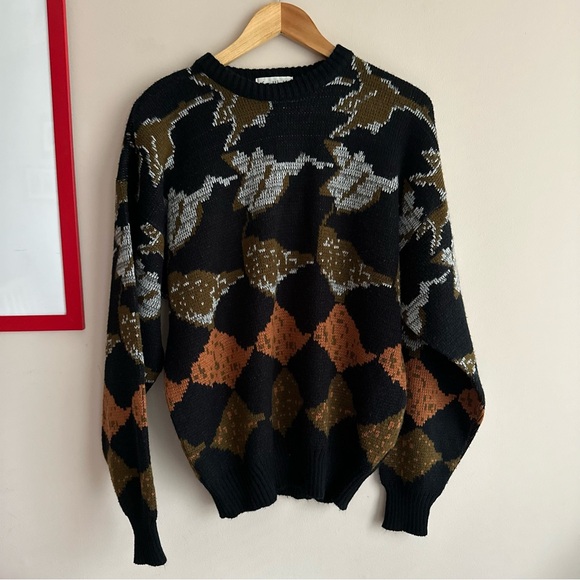 Fellini #Vintage 80s Knit Sweater - Picture 1 of 7